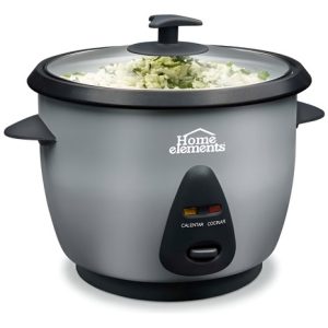 Olla Arrocera 1.8 Litros Home Elements 2 Libras Herc-180g 60 Hz