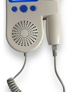 Sonar Ecografía Doppler Fetal Monitor Auditivo Para Bebés Color Azul Jsl-t501