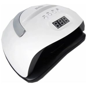 Lampara Secador Uñas Uv Led Maquina Gel 192 W Luz Sun Y9 Blanco