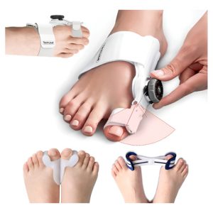 Corrector De Juanete Para Pie Con Felula Bisagras Blanco