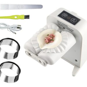 Máquina Eléctrica Para Hacer Empanadas Y Raviolis Color Gris