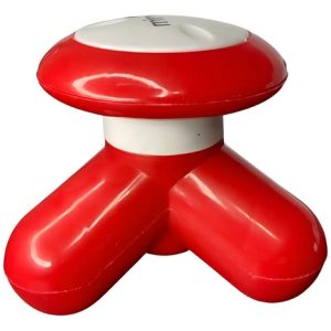 Masajeador Eléctrico Portátil Para Cuello Mimo Xy3199 Rojo