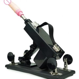 Maquina Sexual Fucking Machine Vibrador Dildo Silicon Gris