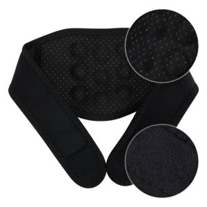 Masajeador De Cuello Cervical Soporte Magnético Cuello Negro