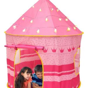 Carpa Castillo Casita Armable Niños Niñas Azul Rosado