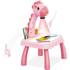 Mesa De Dibujo Para Niños Niñas Con Proyector Didáctico