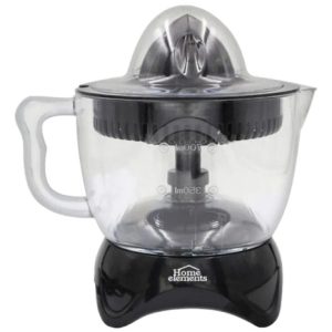 Exprimidor De Citricos Home Elements Extractor De 1 Litro  Negro 50-60 Hz