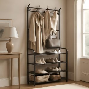 Rack Zapatero Colgante Sí Imback Imback Per005 Color Negro