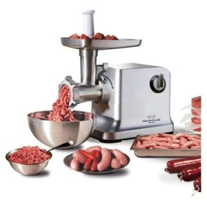 Molino Eléctrico Picador De Carne Procesador  Renahouse  Plateado Espejo
