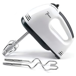 Batidora Eléctrica De Mano Universal Royal 7 Velocidades Blanco