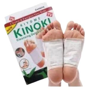 Parches Desintoxicantes X 10 Kinoki Limpiador Pies Toxinas Color Blanco