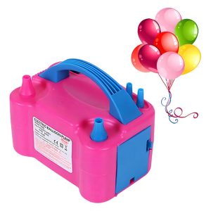 Inflador De Globos Electrico 600 Watts Doble Boquilla