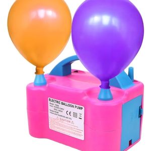Inflador Electrico Bomba Globos Fiesta Decoracion Portatil
