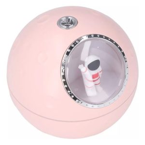 Difusor De Aroma Humificador De Aire Astronauta 300ml Blanco