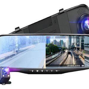 Espejo Retrovisor Con Cámara 9.66 Inch Dvr 1080p P2