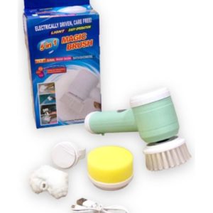 Cepillo De Limpieza Eléctrico Gris