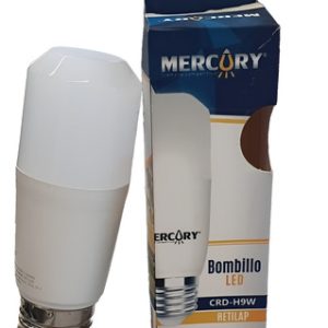 Bombillo Led Ahorrador Tipo Torpedo 9w Ahorrador Rosca E27 Blanco Neutro