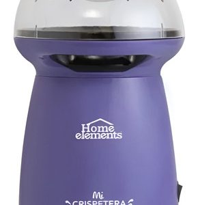 Máquina De Crispetas Home Elements 299896501 Aire Caliente Violeta 1.2 Kw