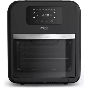Freidora De Aire Imusa Easy Fry Oven 9 En 1 11 Litros Negro