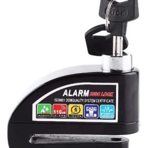 Candado Antirrobo Moto Alarma Freno De Disco