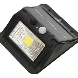 Lampara Reflector Solar Sensor Resistente A Salpicadura 108 Color De La Carcasa Negro