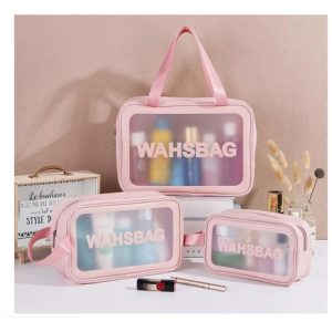 Cosmetiquera Set X3 Washbag Organizador De Maquillaje