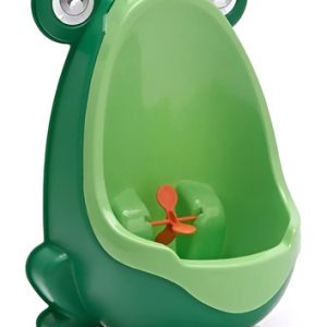 Baño Entrenador Mingitorio Infantil Para Niños Bañito Rana Color Verde