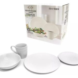 Juego De Vajilla En Cerámica Renahouse Germany 16 Pzs