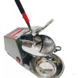 Maquina Cholados Raspados Picadora Trituradora Hielo Frío Plateado
