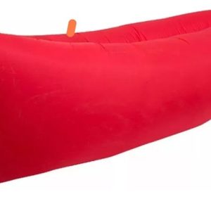 Colchoneta Mágica Sofa Cama Inflable Aire Camping Playa Rojo