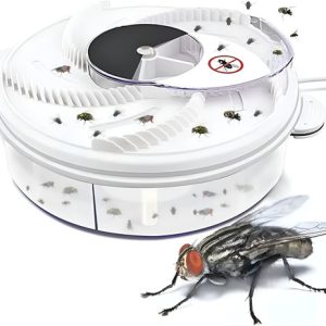 Trampa Automática Usb Giratoria Atrapa Moscas E Insectos
