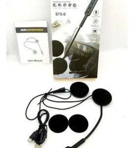 Manos Libres Intercomunicador Bluetooth Para Casco Moto