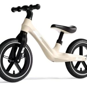 Bicicleta Por Impulso Para Niños Marca Balance 3 A 6 Años Color Blanco