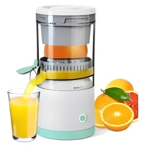 Exprimidor Eléctrico Rcj Parts Blanco 45w Con Jarra Integrada Reversible