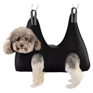 Arnés De Hamaca Para Perros, Recorte De Uñas, Aseo De Mascot Color Negro