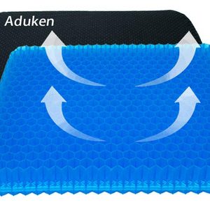 Cojín Gel Médico Aduken Dazd Rectangular Alivio Dolor Silla Auto