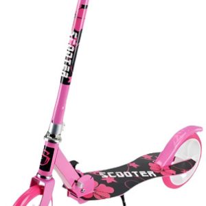 Scooter Patin Adultos Niños Rueda 100kg Color Rosa
