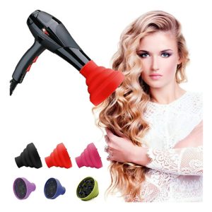 Difusor Adaptador Para Secador Rizos Pelo Cabello Plegable Aleatorio