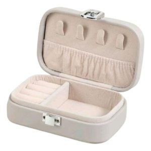 Joyero Portátil Caja Para Anillos Organizador Accesorios