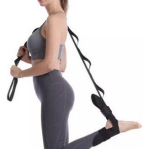 Mas Vendido Banda Pierna Yoga Rehabilitación Hoy Color Negro