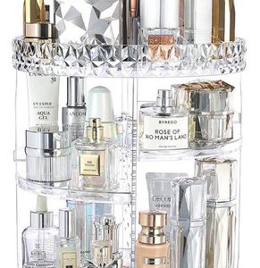 Organizador Maquillaje Acrílico Marca Geral Giratorio 360° Porta