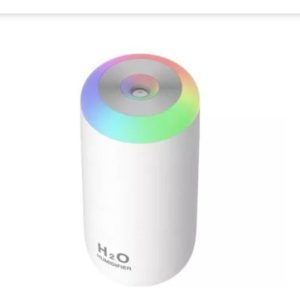 Difusor Aromaterapia Humificador Portatil Con Luces Led Blanco