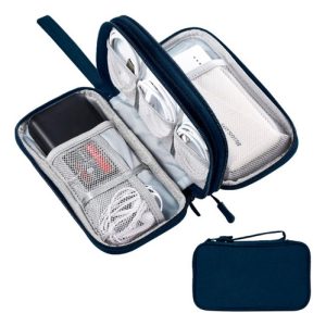 Maleta Pequeña Organizador De Cables Accesorios Electronicos