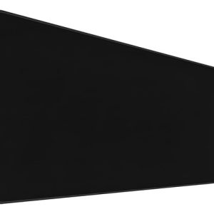 Mouse Pad Gamer Isoprene Moupad9040preto Xl 80x30cm Negro Bordes Cosidos Antideslizante