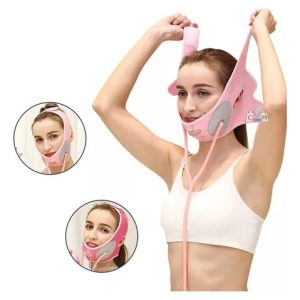 Faja Reductora Para Papada Rosa Unica