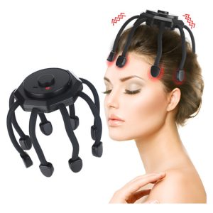 Masajeador Eléctrico Portátil Para Capilar Genérica Massageador Portable Massagers Blanco 110v Negro