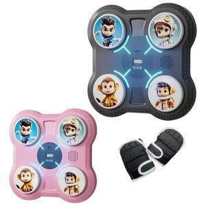 Entrenador De Boxeo Infantil Electrónico + Guantes Aleatorio