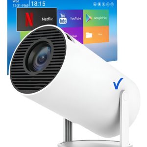 Proyector Mini Smartprojetor Home Cinema 4k Para Android 11.0 4k Hd Bluetooth 8000lm Gris Oscuro