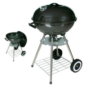 Asador De Carbón Home Elements Para Bbq Jardín Camping Negro