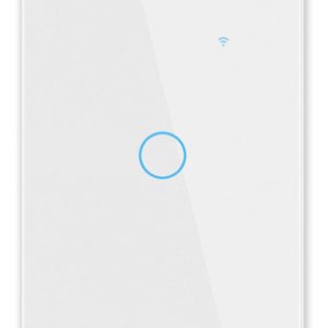 Interruptor Inteligente Wifi 1 Botón Color Blanco